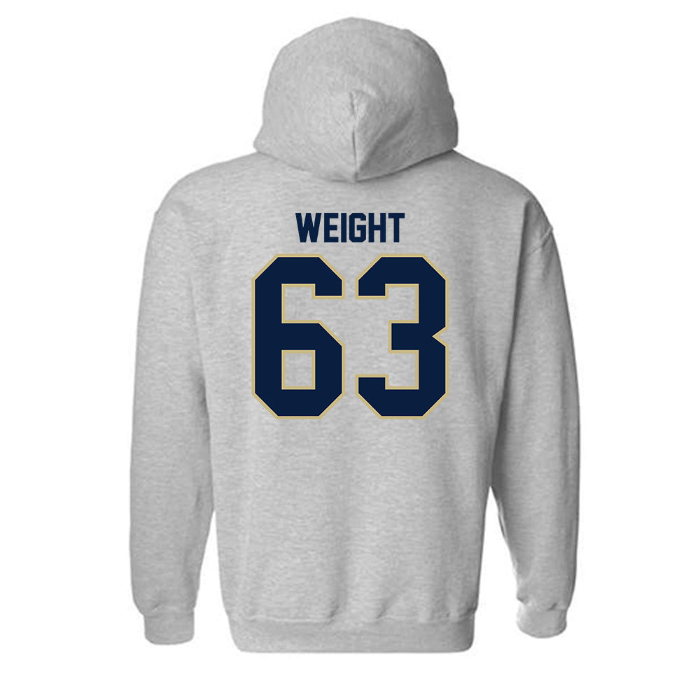 Akron - NCAA Football : August Weight - Classic Fashion Shersey Hooded Sweatshirt-1
