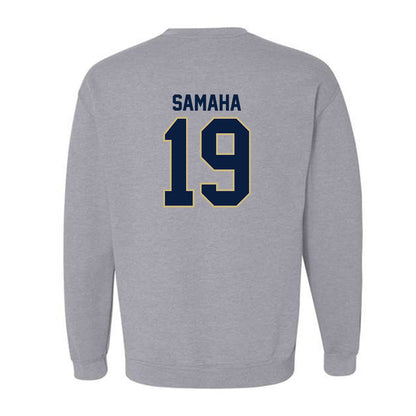 Akron - NCAA Football : adam samaha - Classic Fashion Shersey Crewneck Sweatshirt-1