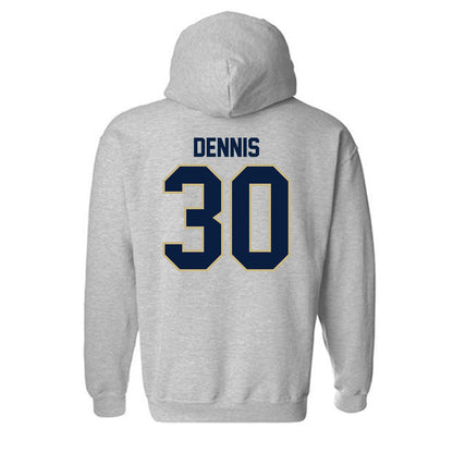 Akron - NCAA Football : Jake Dennis - Classic Fashion Shersey Hooded Sweatshirt-1