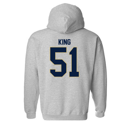 Akron - NCAA Football : Maasai King - Classic Fashion Shersey Hooded Sweatshirt-1