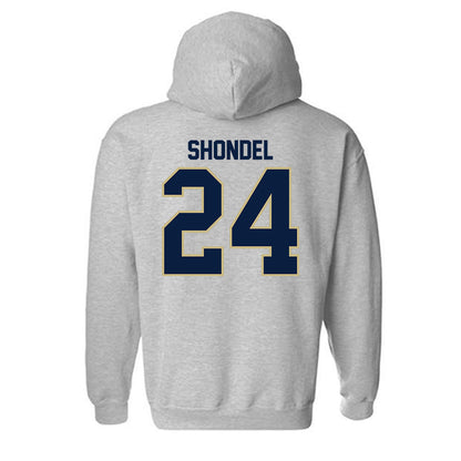 Akron - NCAA Women's Soccer : Grace Shondel - Classic Fashion Shersey Hooded Sweatshirt-1