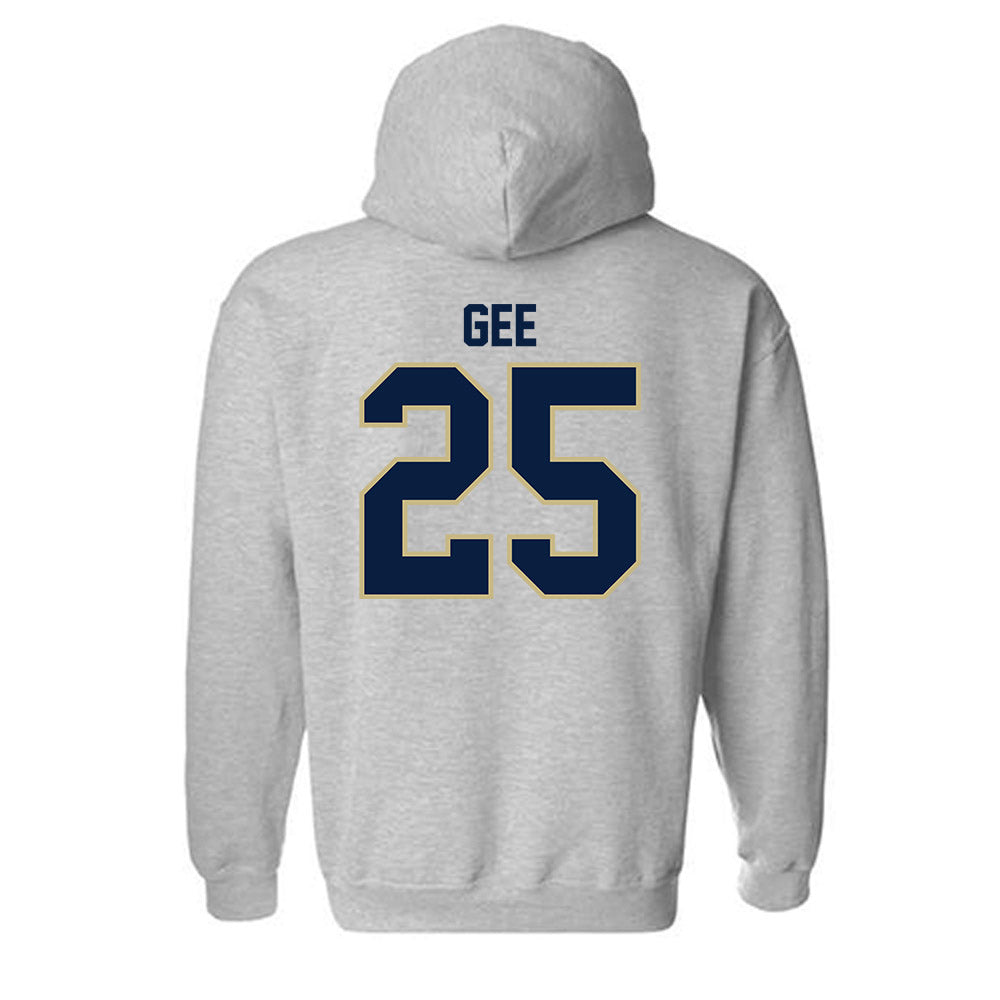 Akron - NCAA Football : Chris Gee - Classic Fashion Shersey Hooded Sweatshirt-1