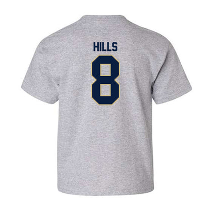 Akron - NCAA Football : Brandon Hills - Classic Fashion Shersey Youth T-Shirt-1