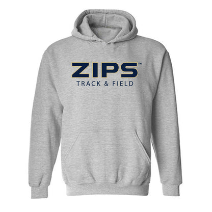 Akron - NCAA Men's Track & Field : Ty Munroe - Classic Fashion Shersey Hooded Sweatshirt-0