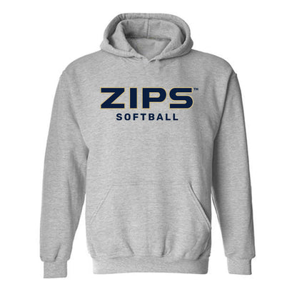 Akron - NCAA Softball : Ava Hensley - Classic Fashion Shersey Hooded Sweatshirt-0