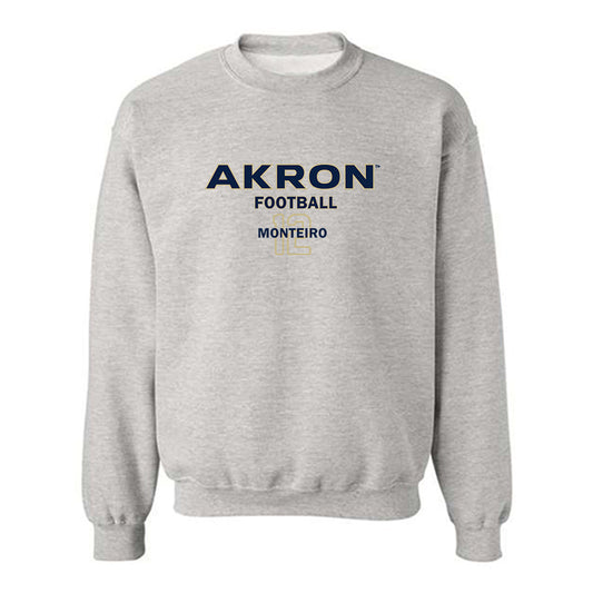 Akron - NCAA Football : Cameron Monteiro - Classic Fashion Shersey Crewneck Sweatshirt-0