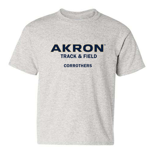 Akron - NCAA Men's Track & Field : Cameron Corrothers - Classic Fashion Shersey Youth T-Shirt-0