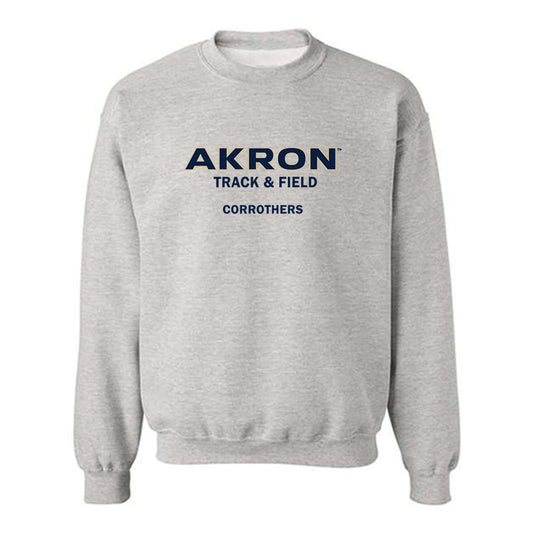 Akron - NCAA Men's Track & Field : Cameron Corrothers - Classic Fashion Shersey Crewneck Sweatshirt-0