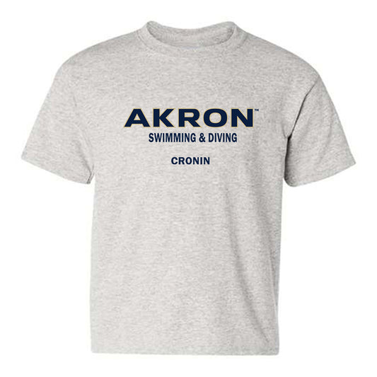 Akron - NCAA Women's Swimming & Diving : Abbey Cronin - Classic Fashion Shersey Youth T-Shirt-0