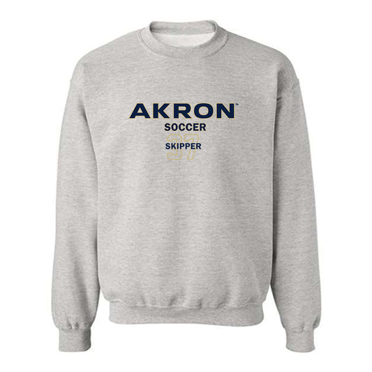 Akron - NCAA Women's Soccer : Holly Skipper - Classic Fashion Shersey Crewneck Sweatshirt-0