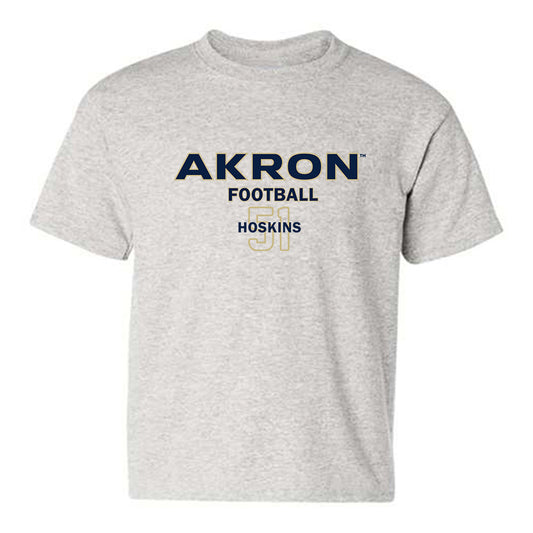 Akron - NCAA Football : Jason Hoskins - Classic Fashion Shersey Youth T-Shirt-0