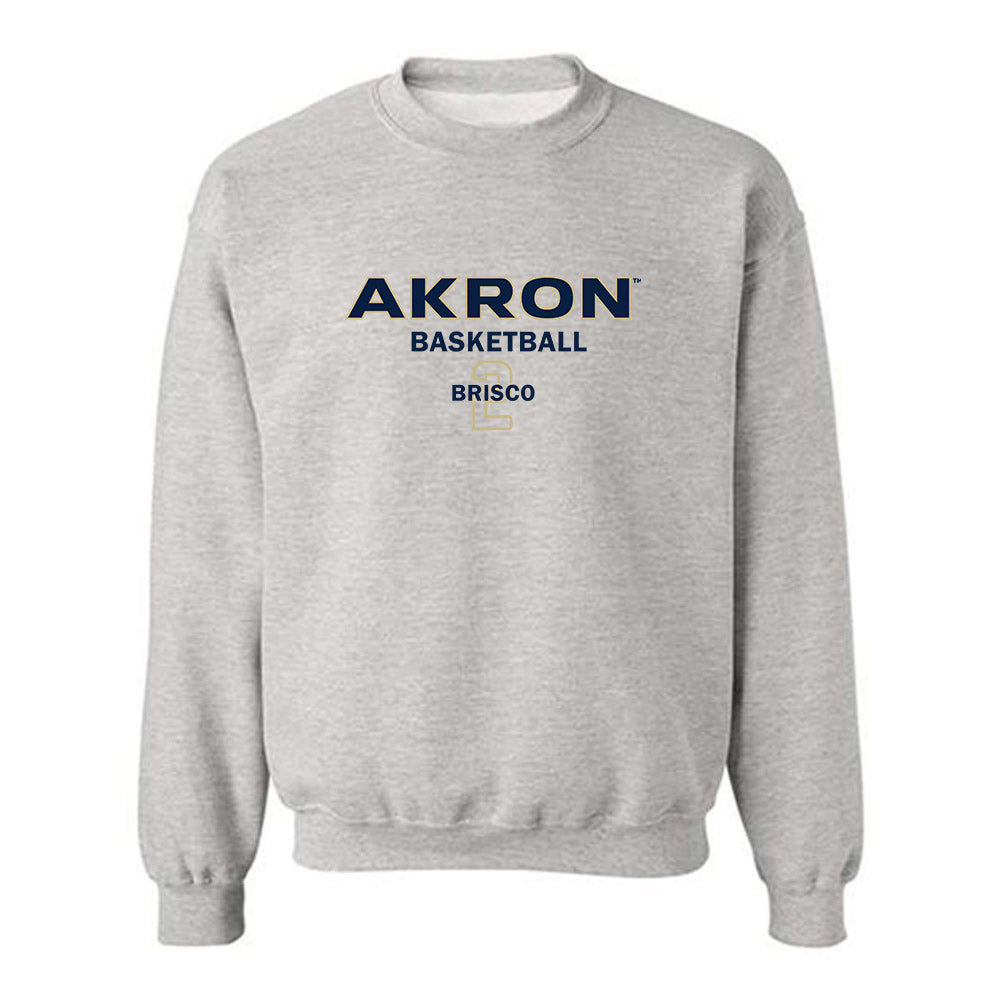 Akron - NCAA Men's Basketball : Rich Brisco - Classic Fashion Shersey Crewneck Sweatshirt