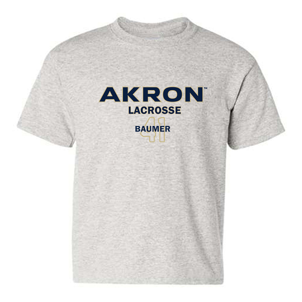 Akron - NCAA Women's Lacrosse : Sarah Baumer - Classic Fashion Shersey Youth T-Shirt-0