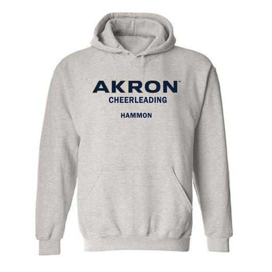 Akron - NCAA Cheerleading : Haley Hammon - Classic Fashion Shersey Hooded Sweatshirt-0