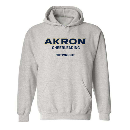 Akron - NCAA Cheerleading : Jacob Cutwright - Classic Fashion Shersey Hooded Sweatshirt-0