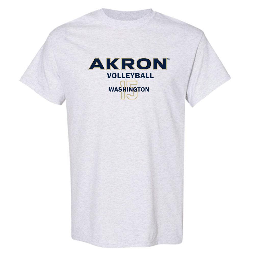 Akron - NCAA Women's Volleyball : Vanessa Washington - Classic Fashion Shersey T-Shirt-0