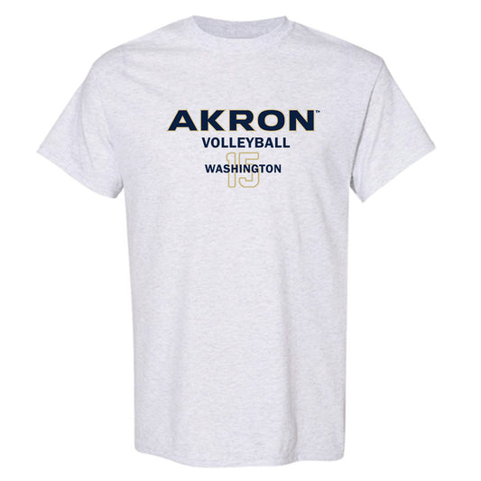 Akron - NCAA Women's Volleyball : Vanessa Washington - Classic Fashion Shersey T-Shirt-0