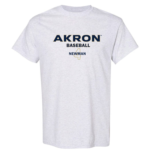 Akron - NCAA Baseball : Jeremiah Newman - Classic Fashion Shersey T-Shirt-0