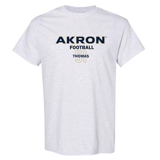 Akron - NCAA Football : DQ Thomas - Classic Fashion Shersey T-Shirt