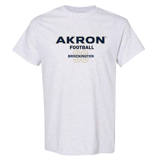 Akron - NCAA Football : Zy Brockington - Classic Fashion Shersey T-Shirt-0