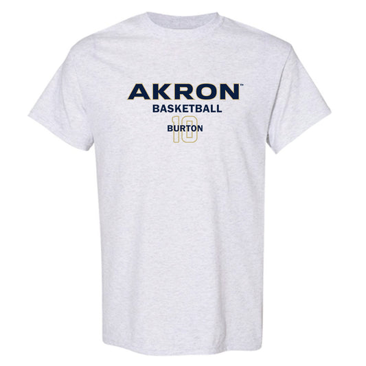 Akron - NCAA Men's Basketball : Max Burton - Classic Fashion Shersey T-Shirt-0