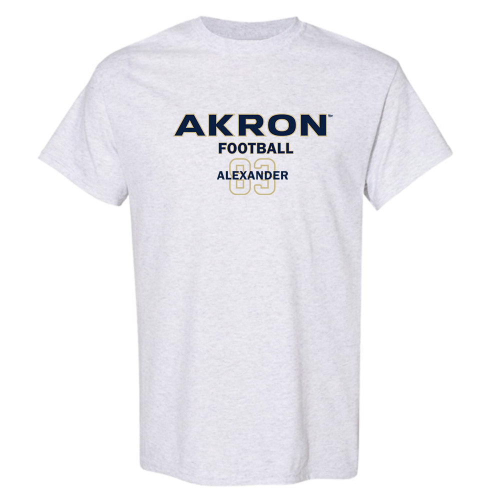 Akron - NCAA Football : Elijah Alexander - Classic Fashion Shersey T-Shirt-0