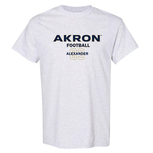 Akron - NCAA Football : Elijah Alexander - Classic Fashion Shersey T-Shirt-0