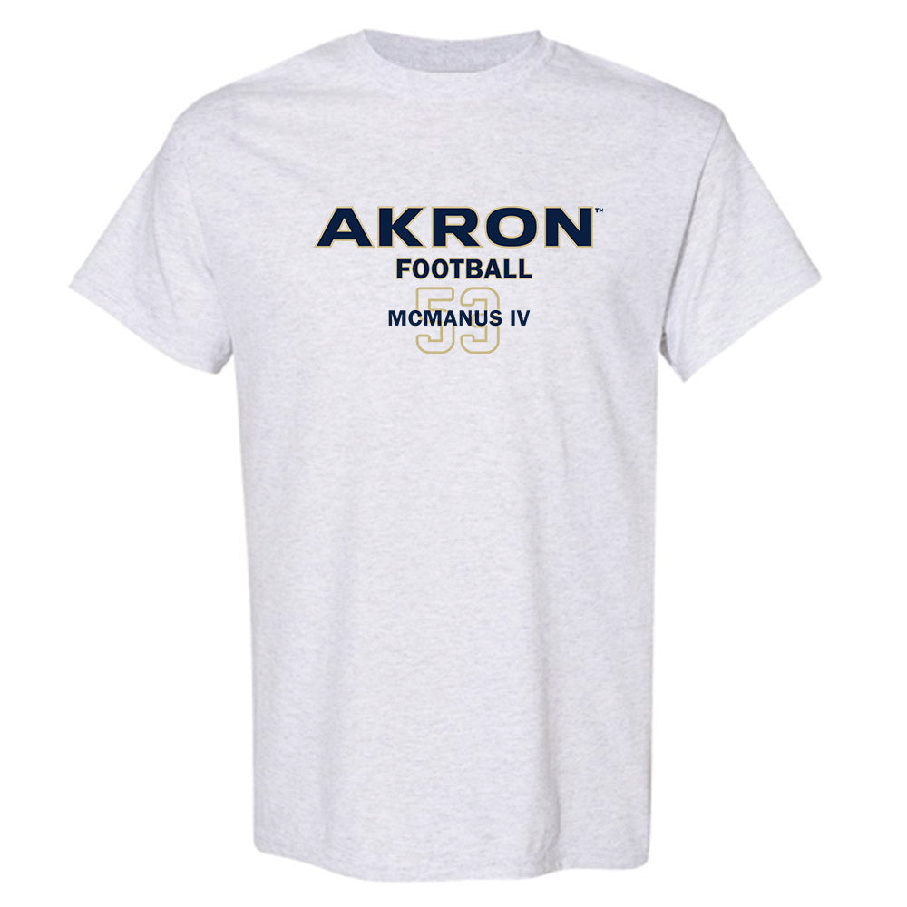 Akron - NCAA Football : Kenneth McManus IV - Classic Fashion Shersey T-Shirt-0