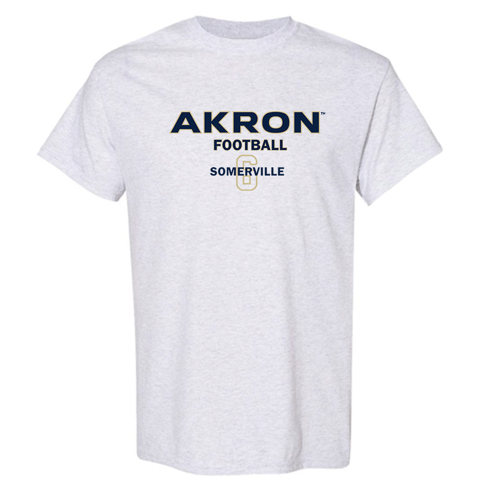 Akron - NCAA Football : Jamari Somerville - Classic Fashion Shersey T-Shirt-0