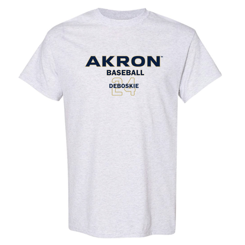 Akron - NCAA Baseball : Prince DeBoskie - Classic Fashion Shersey T-Shirt-0