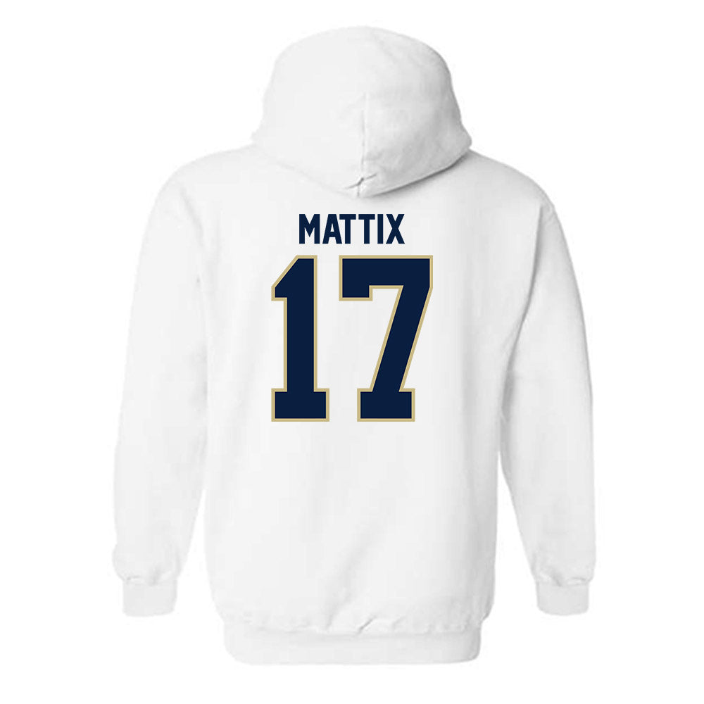 Akron - NCAA Baseball : Adison Mattix - Classic Shersey Hooded Sweatshirt-1