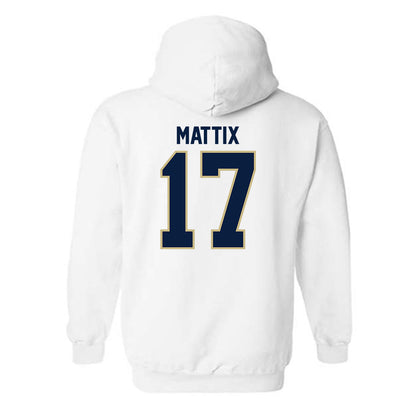 Akron - NCAA Baseball : Adison Mattix - Classic Shersey Hooded Sweatshirt-1