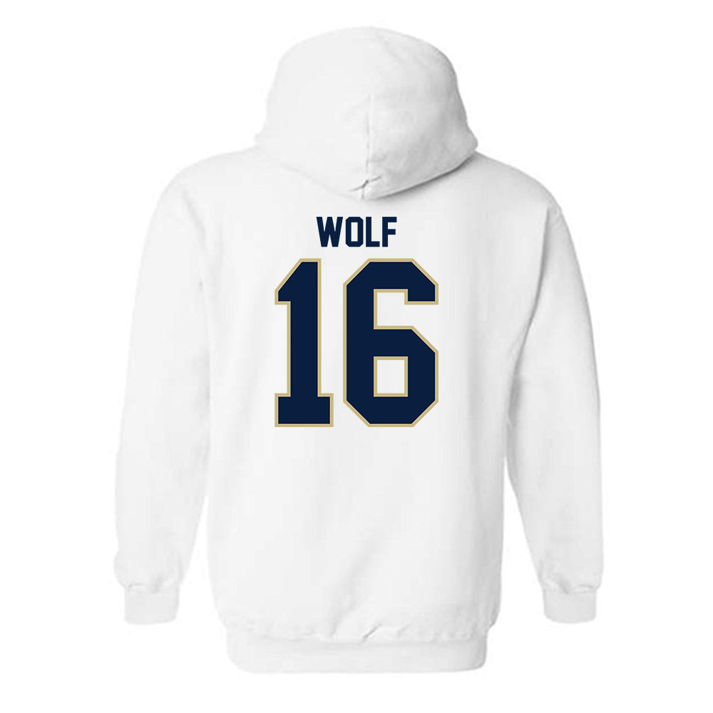Akron - NCAA Women's Volleyball : Lyndi Wolf - Classic Shersey Hooded Sweatshirt-1