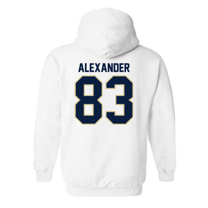 Akron - NCAA Football : Elijah Alexander - Classic Shersey Hooded Sweatshirt-1