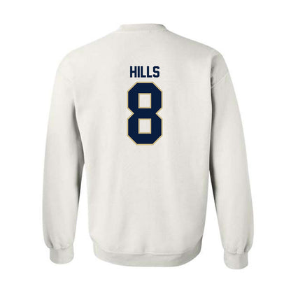 Akron - NCAA Football : Brandon Hills - Classic Shersey Crewneck Sweatshirt-1