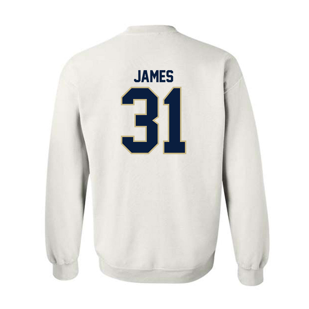 Akron - NCAA Football : Gavin James - Classic Shersey Crewneck Sweatshirt-1