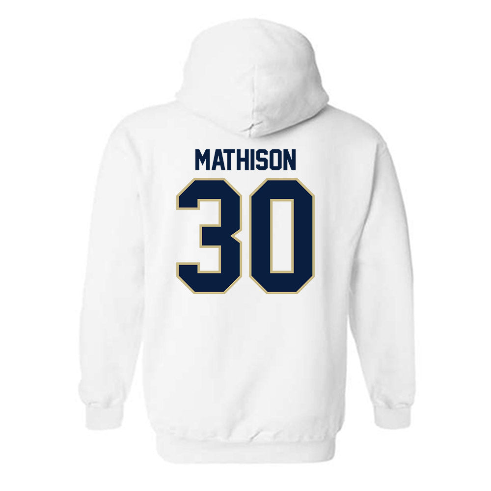 Akron - NCAA Baseball : Gabe Mathison - Classic Shersey Hooded Sweatshirt-1