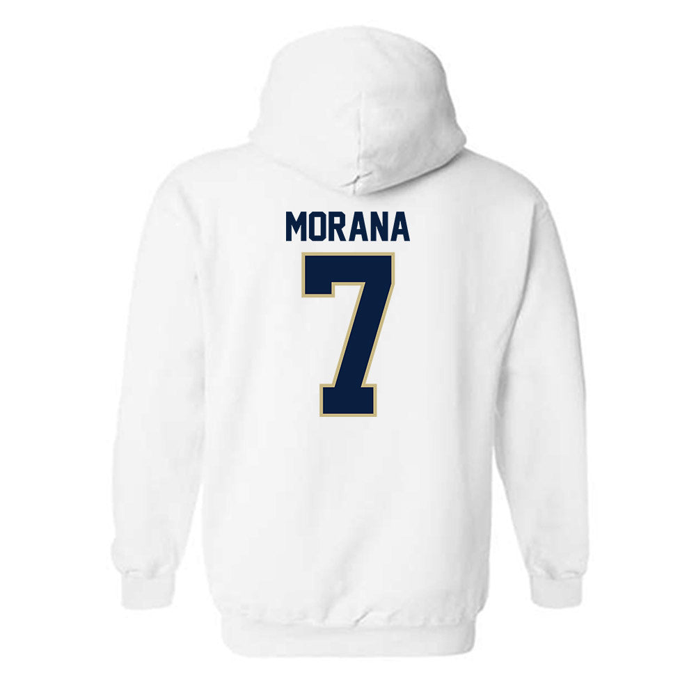 Akron - NCAA Men's Soccer : Leo Morana - Classic Shersey Hooded Sweatshirt-1