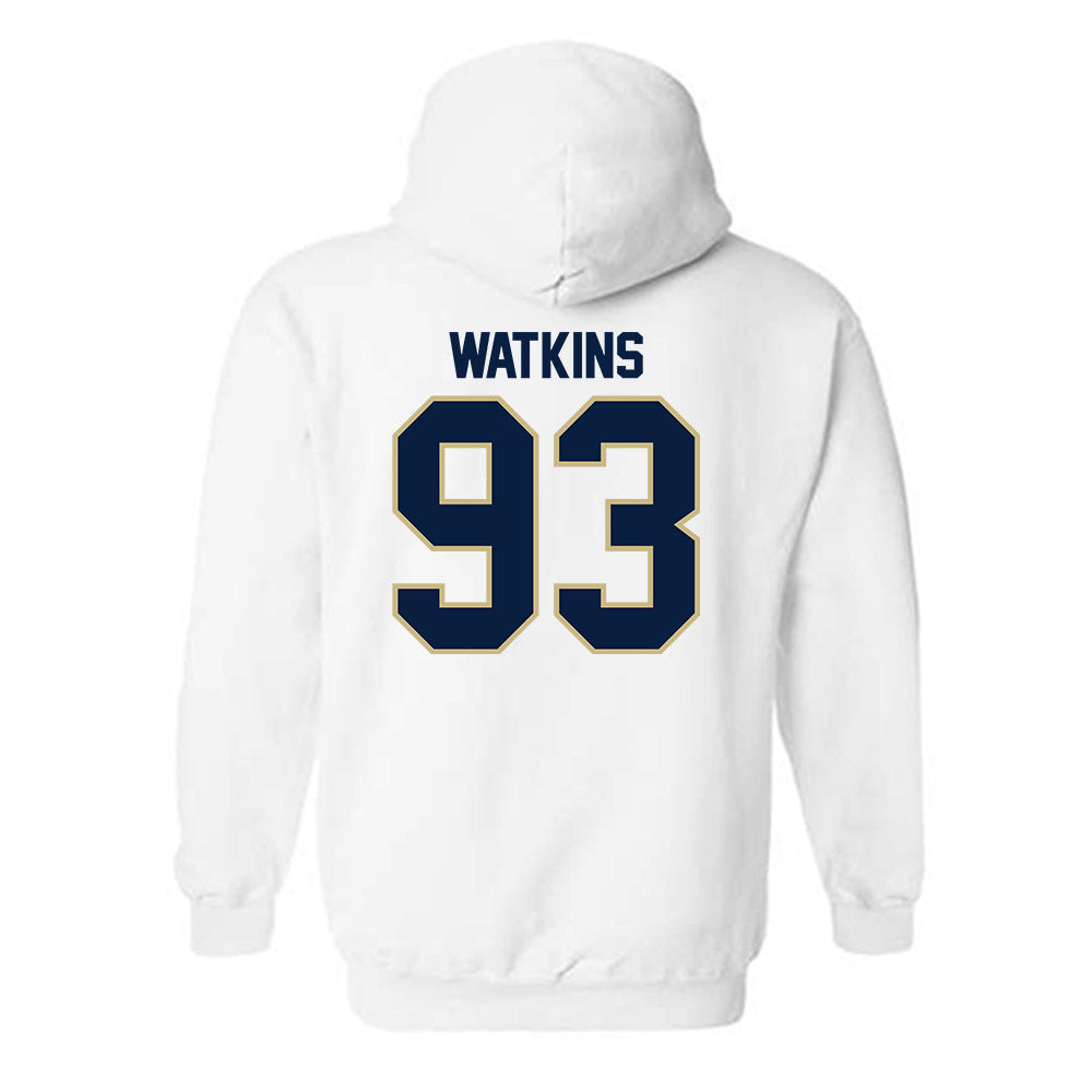 Akron - NCAA Football : ty watkins - Classic Shersey Hooded Sweatshirt-1