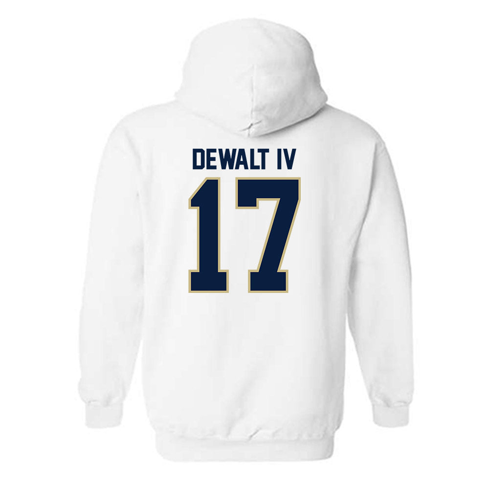 Akron - NCAA Football : Malcolm DeWalt IV - Classic Shersey Hooded Sweatshirt