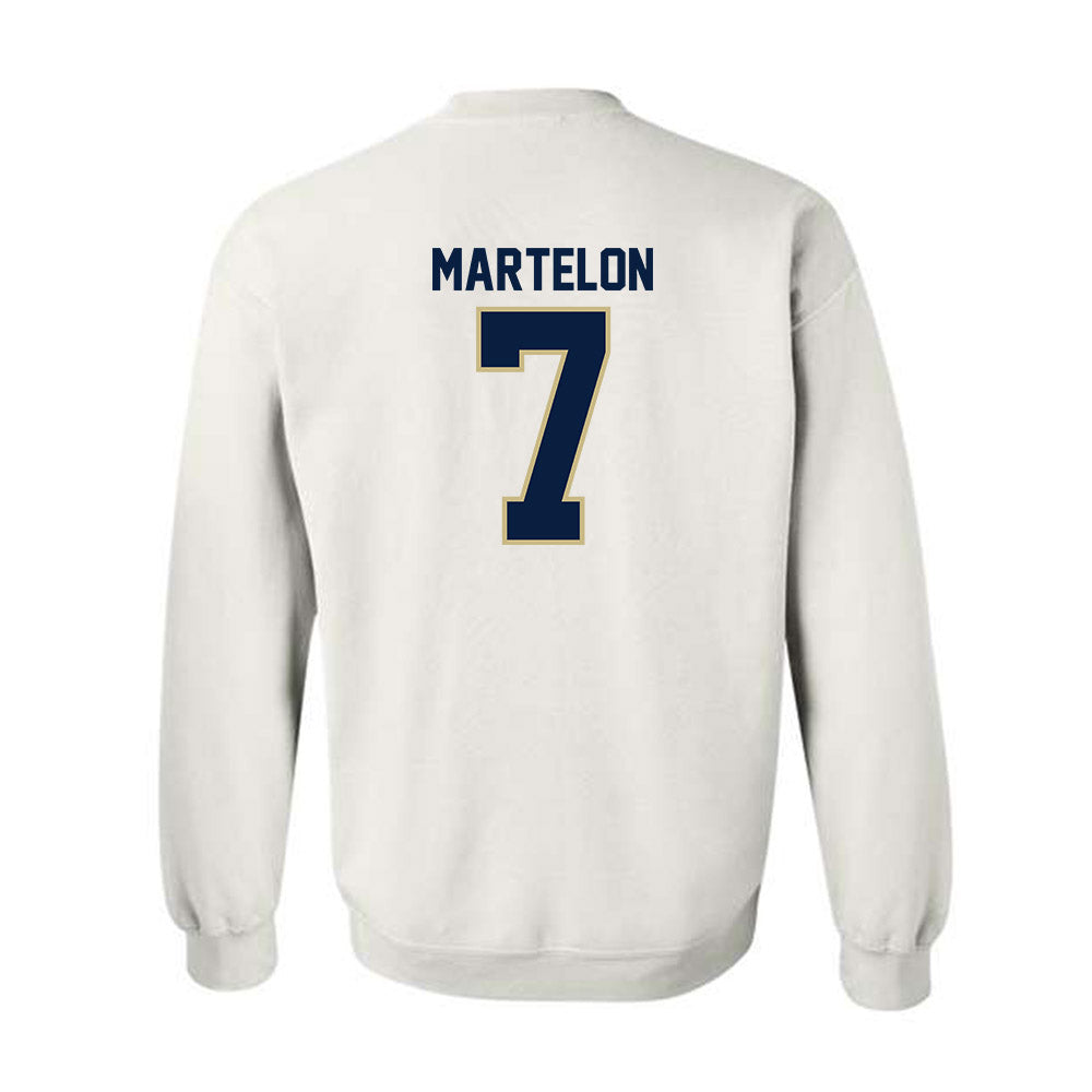 Akron - NCAA Women's Lacrosse : Olivia Martelon - Classic Shersey Crewneck Sweatshirt-1