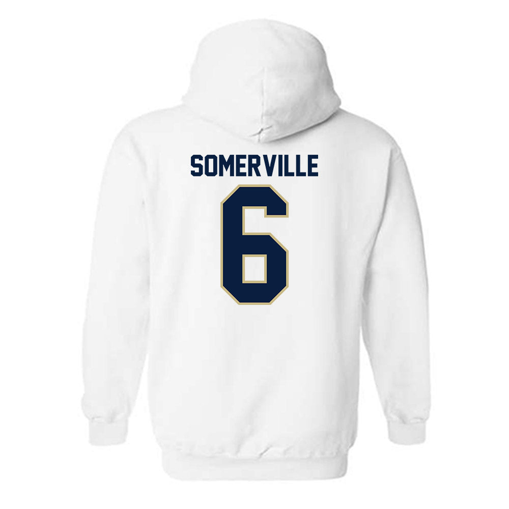 Akron - NCAA Football : Jamari Somerville - Classic Shersey Hooded Sweatshirt-1