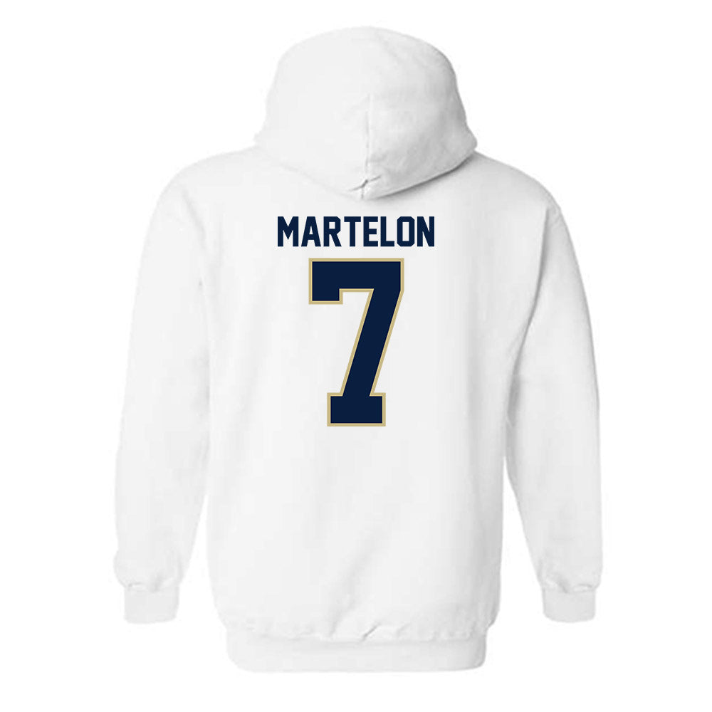 Akron - NCAA Women's Lacrosse : Olivia Martelon - Classic Shersey Hooded Sweatshirt-1