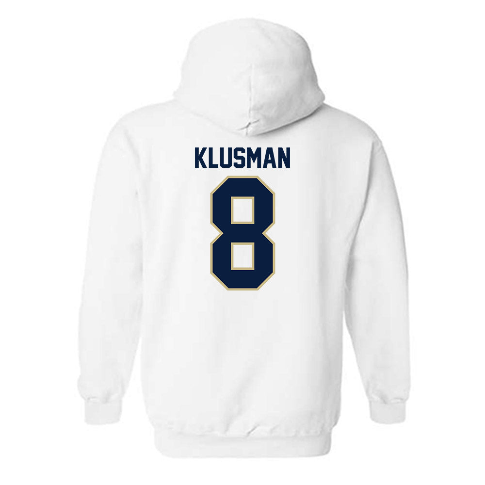 Akron - NCAA Women's Volleyball : Ruby Klusman - Classic Shersey Hooded Sweatshirt-1