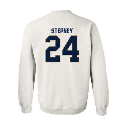 Akron - NCAA Football : Dejavion Stepney - Classic Shersey Crewneck Sweatshirt-1