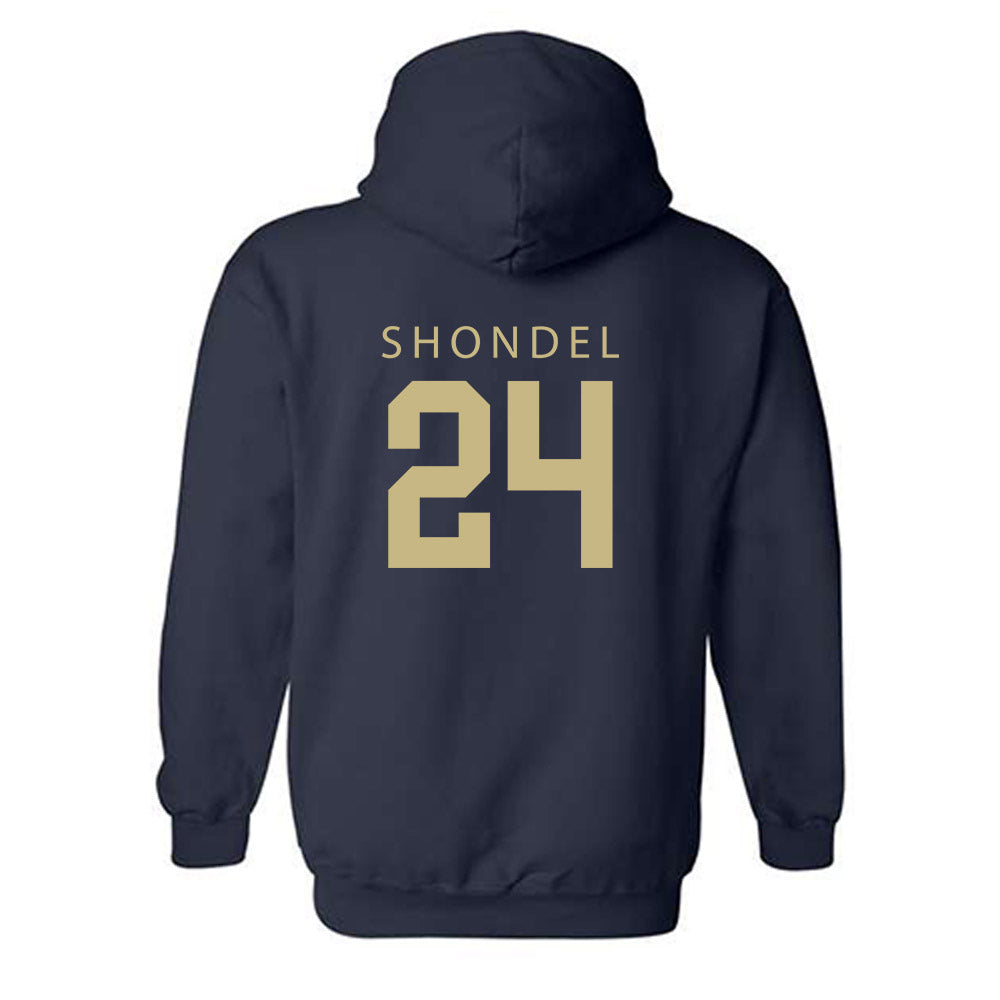 Akron - NCAA Women's Soccer : Grace Shondel - Classic Shersey Hooded Sweatshirt-1