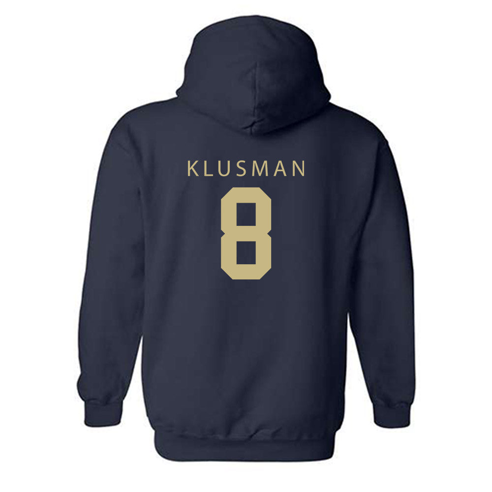 Akron - NCAA Women's Volleyball : Ruby Klusman - Classic Shersey Hooded Sweatshirt-1