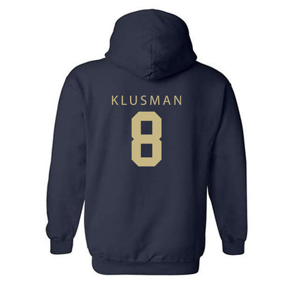 Akron - NCAA Women's Volleyball : Ruby Klusman - Classic Shersey Hooded Sweatshirt-1