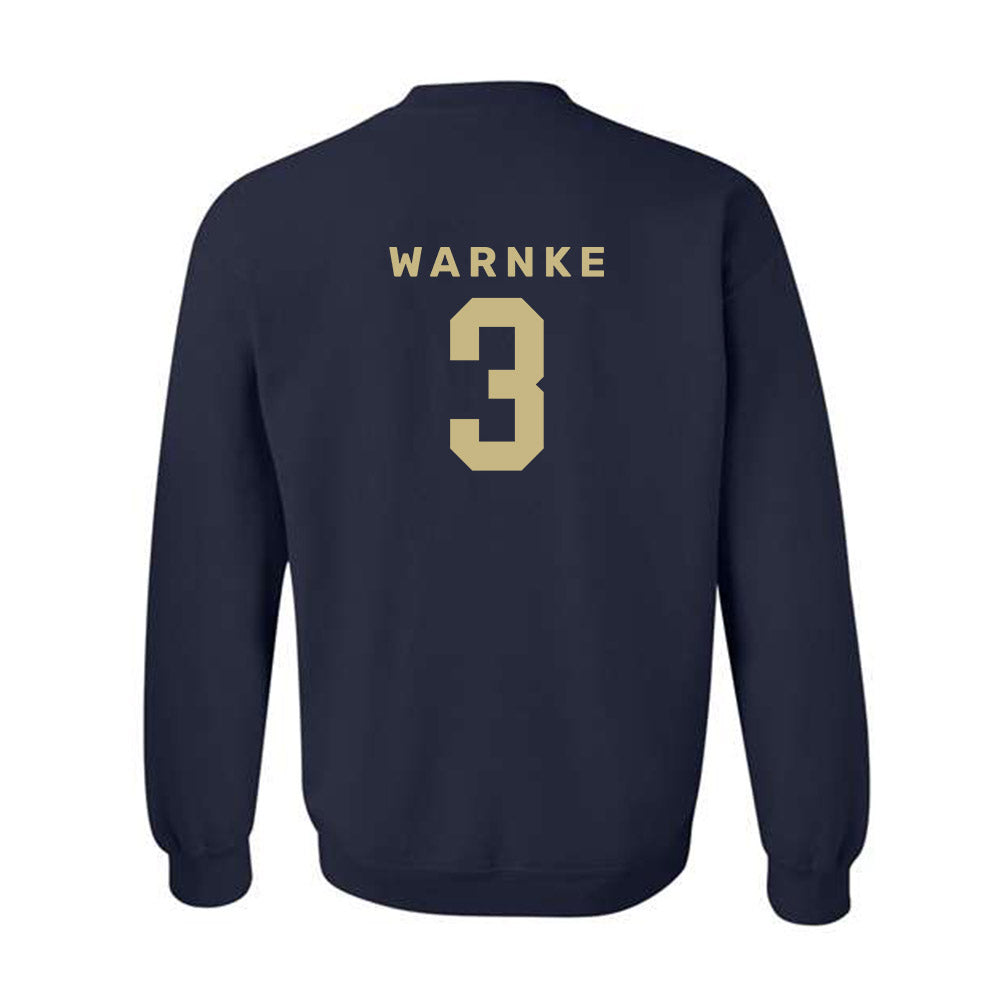 Akron - NCAA Men's Soccer : Kam Warnke - Classic Shersey Crewneck Sweatshirt-1