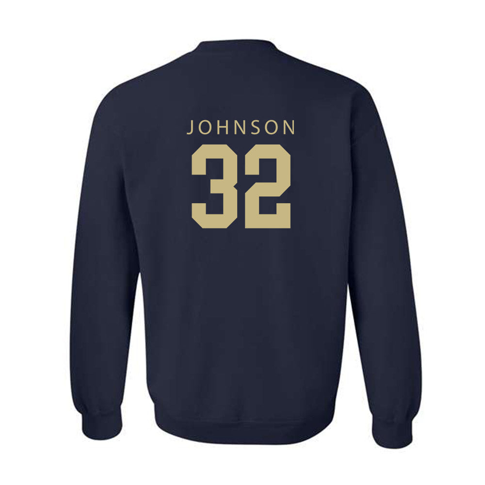 Akron - NCAA Football : Donelius Johnson - Classic Shersey Crewneck Sweatshirt-1